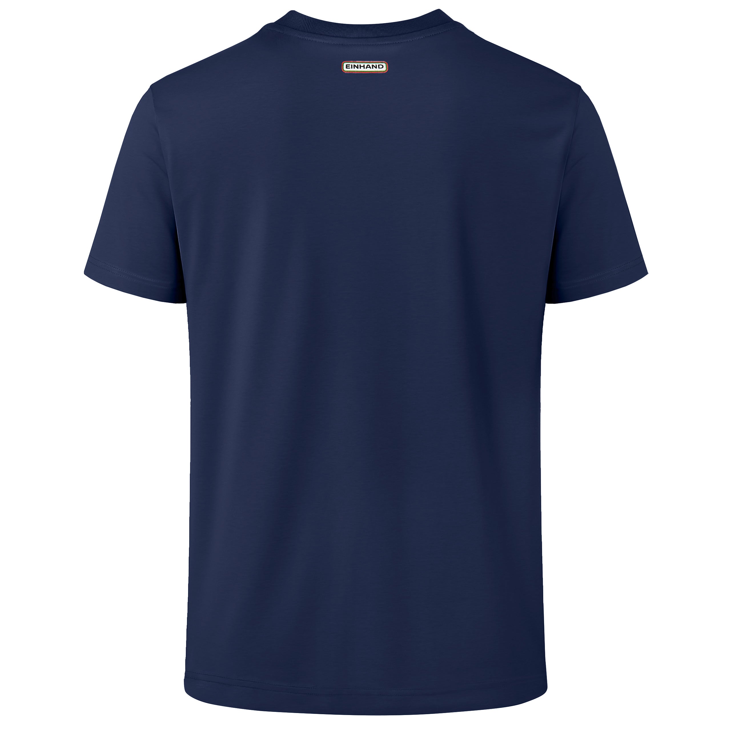 EINHAND T-Shirt Heiligenhafen Herren Marineblau – Rückansicht